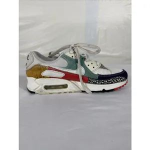 Nike Air Max 90 SE Safari Mix White Curry DH5075-100 Women's 7 Streetwear thumbnail 6