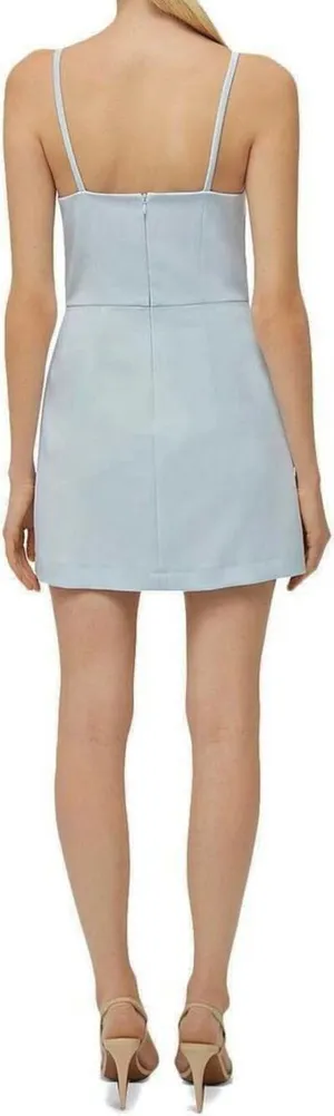 New. French Connection baby blue mini dress. MSRP $168. Size 6 thumbnail 5