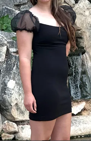 Black Xtraordinary Dress Formal thumbnail 2