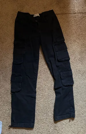Lovegen cargo pants Black Size 25 thumbnail 1