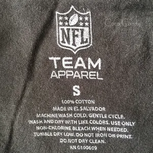 🆕New England Patriots Team Apparel Black Tee Shirt thumbnail 4