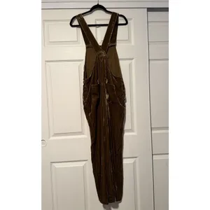 Faherty Overalls Silky Velvet Organic‎ Hippie Granola Western FLAW thumbnail 2