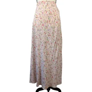 Carol Anderson Collection Vintage 90s Floral Maxi Skirt | Cottagecore Prairie thumbnail 12