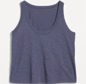 Old Navy Dark Blue Scoop Neck Tank Top thumbnail 7