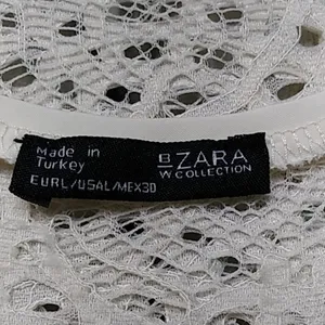 Zara Lace Crop Top Sz L thumbnail 5