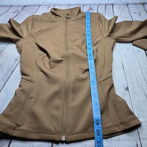 Girlfriend Collective Parker Seamed Jacket Sepia Brown‎ XS 6230-SEP-XS NWT thumbnail 9