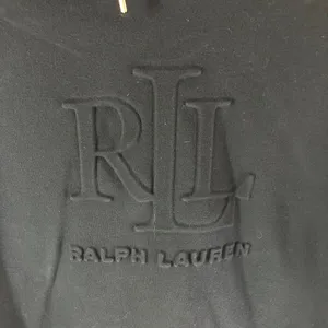 Lauren Ralph Lauren Black Label Womens Pullover Hoodie Embossed Logo 2XS thumbnail 2