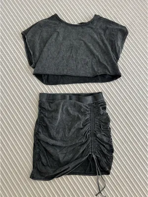 These Three Boutique Two piece Black Skirt Set thumbnail 1