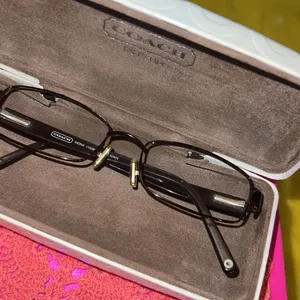 Coach Mona 1008 Dark Brown 51-17-135 Eyeglasses Frame and Case thumbnail 16