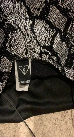 Windsor Glitter Snake Skin Cocktail Dress thumbnail 5