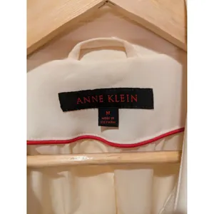 Ann Klein Belted Trench Coat Ivory- Women’s M thumbnail 7
