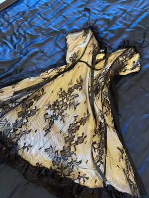 Lace Dress Yellow thumbnail 3