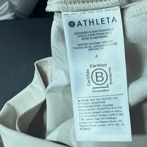 Athleta Tan‎ Camo Pants Size 4 thumbnail 8
