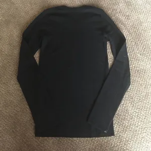 Black Crewneck DKNY Wool & Acrylic Sweater thumbnail 4