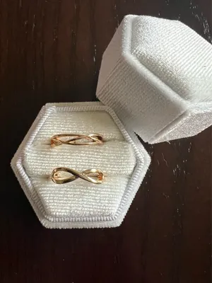 10k Gold Plated (2) in a Set Toe Rings NWT thumbnail 2