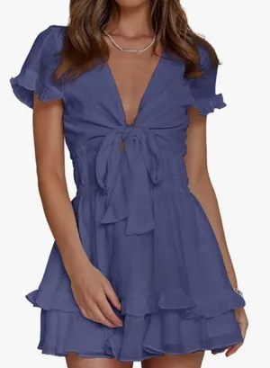 Blue Dress Size M thumbnail 1
