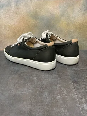 Ecco Soft 7 Women's Deep Green Leather Sneakers Size 10 thumbnail 10