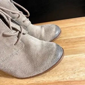 Toms Lunata Tan Burnished Heeled Ankle‎ Boots Size 8.5 thumbnail 3