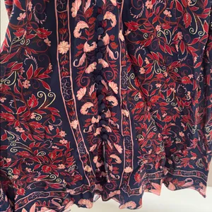 FARM Rio Boho Floral Scarf Print Sleeveless Midi Dress , Size Small, $260 thumbnail 7