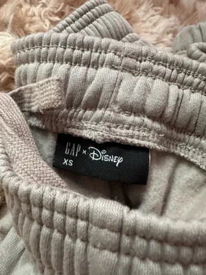 Gap X Disney Taupe Jogger Pants With Logo Size Xs thumbnail 5