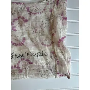 Free People Tote Shoulder Bag Lightweight Gauzy Boho‎ Hippie Cotton Shopping thumbnail 3