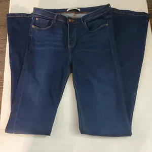 ZARA Trafuluc Denim Makers Flare Jeans 8 Festival 70s Festival Hippie Cosplay thumbnail 5