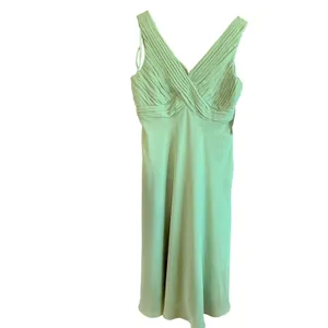 Worthington Semi Formal Midi Dress Sleeveless Green Size 10 Fits Small thumbnail 2