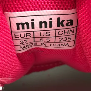 Fashion Womens Sneakers Running Shoes Mesh Hook & Loop Gray Pink Size 5.5 thumbnail 6