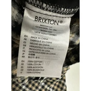 Brixton Country Plaid Midi Skirt Button Front Western Grunge 90s Y2K thumbnail 8