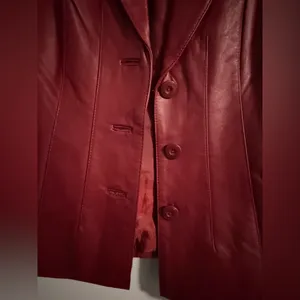 East 5th Rich Burgundy Leather Jacket thumbnail 4