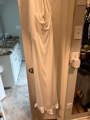 Selfie Leslie White Maxi Dress thumbnail 6