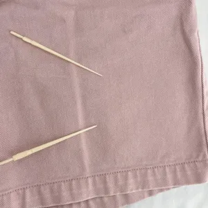 Gloria Vanderbilt Vintage Baby Pink Pastel High Rise Jean Shorts Retro Denim 12 thumbnail 12