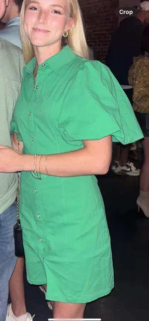Vici green Dress thumbnail 1