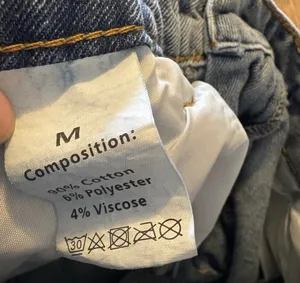 Denim Mini Skirt Blue Size M thumbnail 6