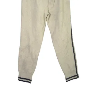 J. Crew Bouclé Texture Striped Sweater Joggers Old School Style M Cream #3198 thumbnail 7