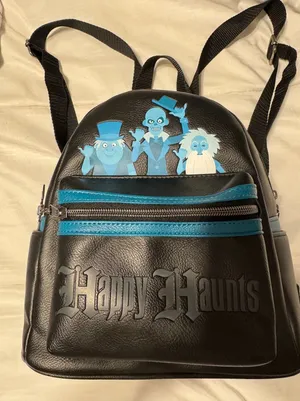 Loungefly Disney Haunted Mansion Hitchhiking Ghosts Mini Backpack‎ Happy Haunts thumbnail 1