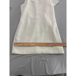 Lulus White Asymmetrical Ruffle Sleeve Shift Mini Dress XL Bridal Graduation thumbnail 10