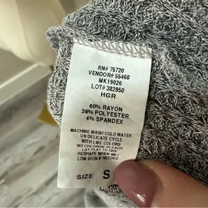 BKE grey Oversized‎ Turtleneck Sweater Size S thumbnail 8