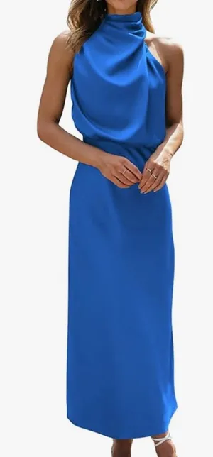 Amazon Women Cocktail Maxi Wedding Guest Dress Spring thumbnail 1