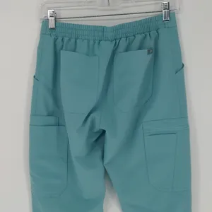 Figs Women's Teal Slim Straight Leg Pant Scrub Bottom‎ Size Extra Small Cargo thumbnail 13