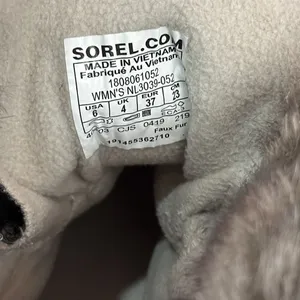 Sorel Women's Gray Fur-Trimmed Boots‎ size 6 thumbnail 8