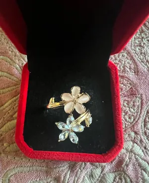& Other Stories Women’s Gold Tone Embellished Ring Size 8 thumbnail 1