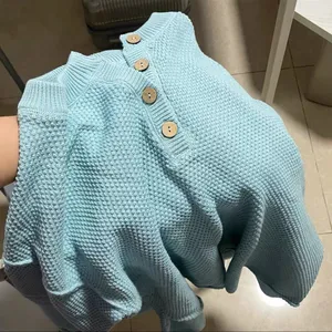 Free People Hailee Sweater Set - Soft Heather Blue S thumbnail 5