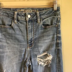 American Eagle outfitters super hi-rise‎ jegging si thumbnail 3