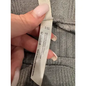 Free‎ People Ribbed Sweater Pants Pants Gray M Cozy Comfy thumbnail 9