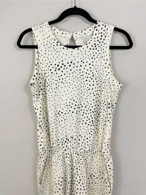 Z Supply‎ Adira Dot Cotton Romper NWT Size Small thumbnail 5
