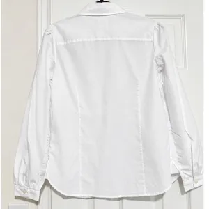 Tommy Hilfiger White Floral Embroidered Button Down Shirt Blouse NWT XS thumbnail 4