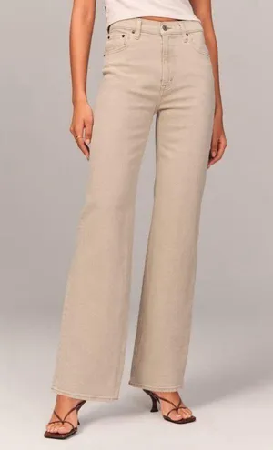 Abercrombie NWOT 90’s Relaxed Jean High Rise in “Oat” Size 4 thumbnail 7