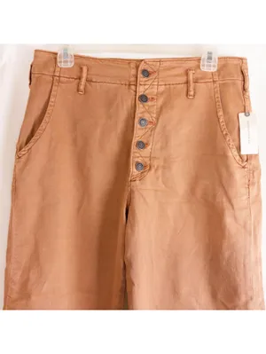 Anthropologie Pilcro & Letterpress Terra Cotta Pant Women 27 thumbnail 4