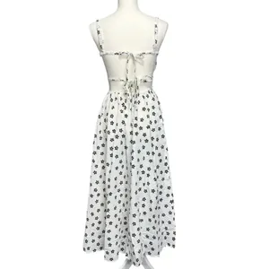 For Love and Lemons Brenda Floral Midi Daisy Dress Size Medium NWT thumbnail 9